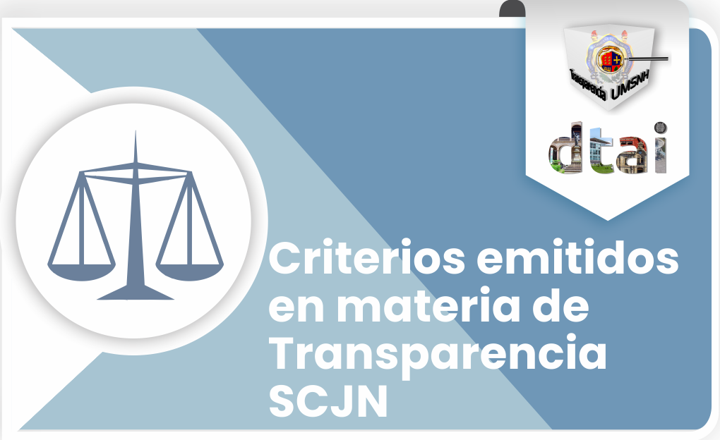 Criterios SCJN